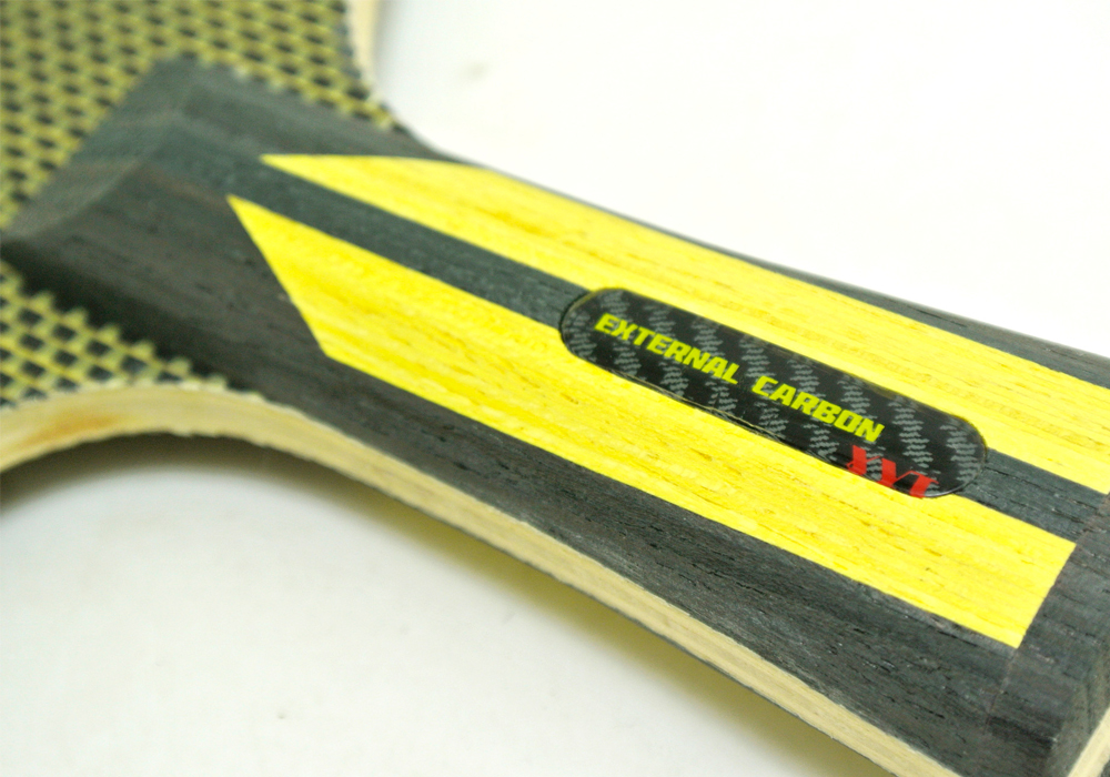 XVT External Arylate Carbon table tennis blade - Click Image to Close