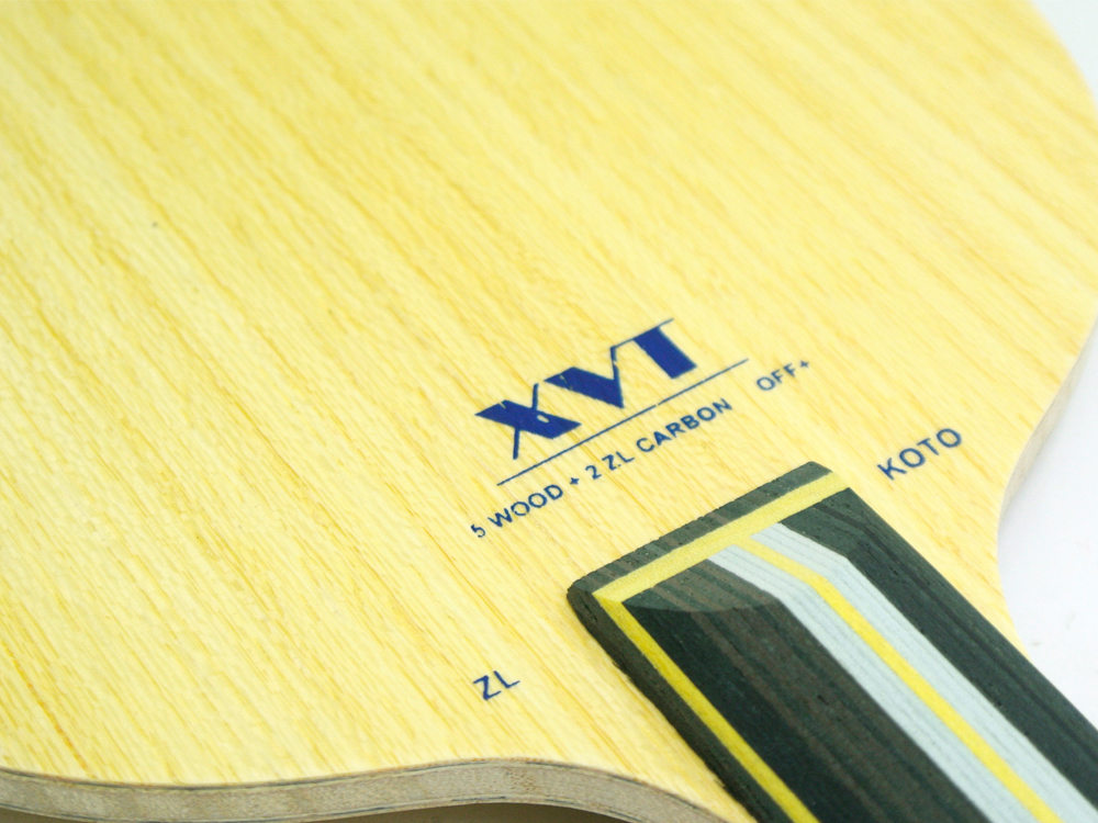 XVT ZL KOTO ZLC Carbon table tennis blade - Click Image to Close