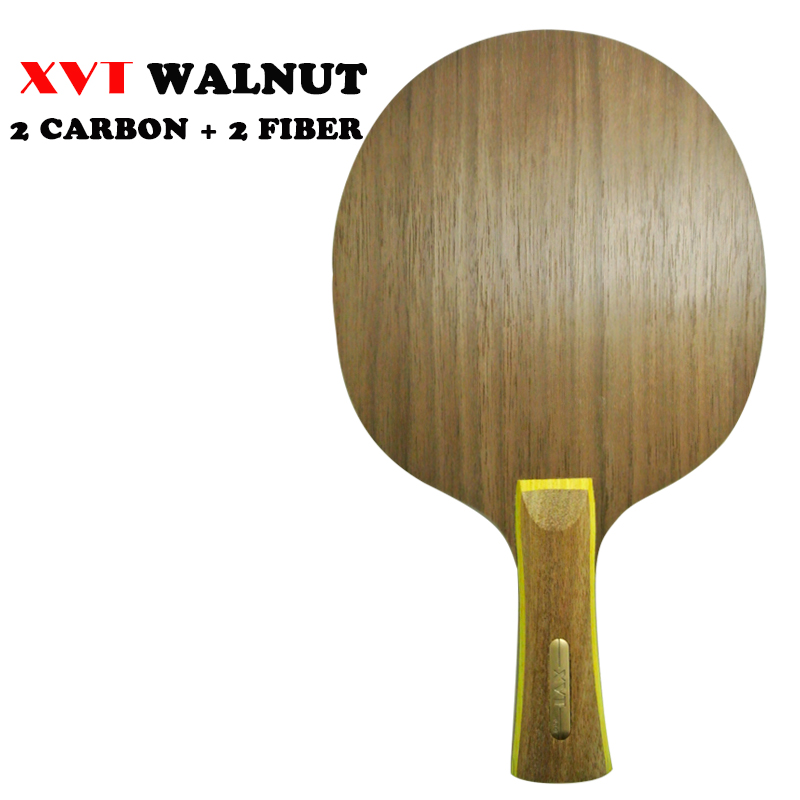 XVT Cannon Walnut CARBON Fiber Table Tennis blade