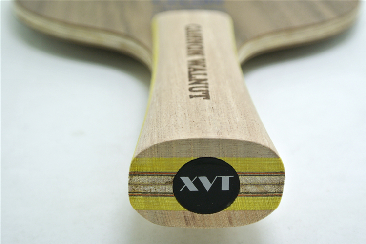 XVT Cannon Walnut CARBON Fiber Table Tennis blade - Click Image to Close
