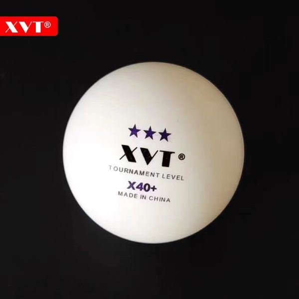 XVT  Purple X40+ 3 Star  Seamed Table tennis ball Tournament Level  ping pong ball 100pcs/bag
