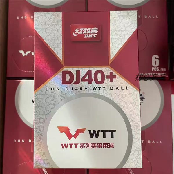 Original DHS 3 Star  WTT  DJ40+ PP Ball Table Tennis ball / ping pong ball
