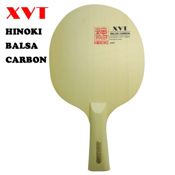XVT BALSA CARBON  Hinoki Table Tennis Blade/ ping pong Blade