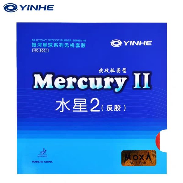 YINHE   MERCURY II   Table Tennis Cover / Table Tennis Rubber/ Ping Pong Rubber